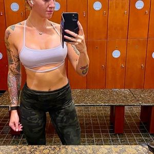 COPY - Green Camo Align Lululemon leggings | size 8